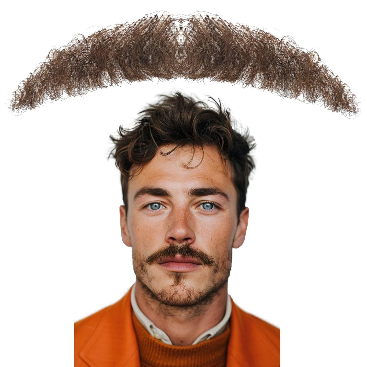 Brown facial hair 6-2