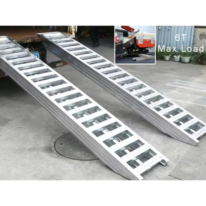 OEM ODM Atv Ramps อลูมิเนียม SUV ORV 4.2เมตร6ตันงานหนักทางลาดสำหรับรถกระบะ6000Lb รถโหลดทางลาด - Product Image 1
