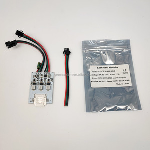9W RGB indirizzabile SPI LED Pixel modulo WS2811/UCS1903 pubblicità retro illuminazione moduli proiettori