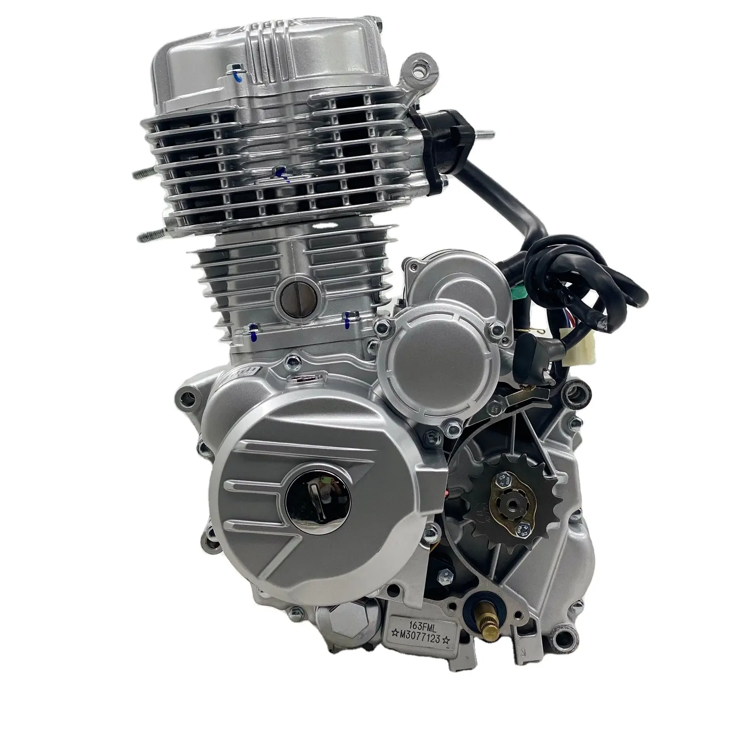 Dayang fábrica 4 válvulas motor refrigerado, motor 250cc para todas as motocicletas, com kit completo de motor potente
