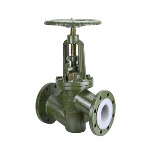 Industry ANSI 150LB 304 316 Stainless Steel JIS 10K 1.6mpa WCB F46 F4 FEP Manual Fluorine Lined Flanged <strong>Globe</strong> <strong>Valve</strong>