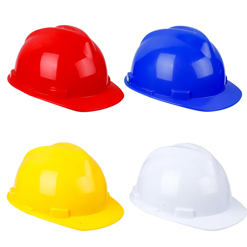 Baixo preço industrial capacetes de segurança construção competitiva capacetes para atacado