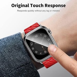 ฟิล์มไฮโดรเจล TPU ยืดหยุ่นป้องกันรอยขีดข่วนป้องกันหน้าจอใสสำหรับ Apple Watch Series 10 9 8 ultra 38/39/40/42/44/49มม. - Product Image 3