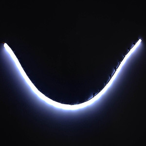 AES Led ยืดหยุ่น DRL Led Strip60cm/85ซม. สีขาวสีเหลืองนำแถบวันเวลาวิ่ง - Product Image 6