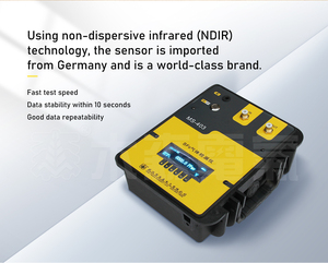 Nouvel arrivage Détecteur de fuite de gaz portable SF6 Analyseur de pureté Détecteur de fuite de gaz SF6 Détection quantitative de NDIR - Product Image 5