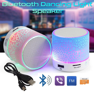 Portatile Mini Audio professionale Smart Speaker RGB LED di memoria di illuminazione TF Card per uso del microfono del Computer di casa nuovo arrivo - Product Image 4