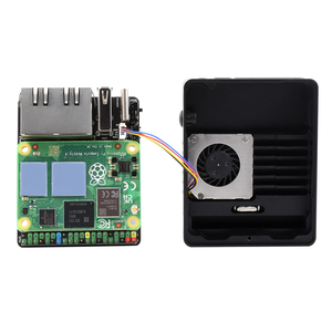 Mini Kit Mini-Computer Ethernet Dual Gigabit progettato per Raspberry Pi Compute modulo 4 la scheda Base + custodia in metallo + alimentatore - Product Image 3