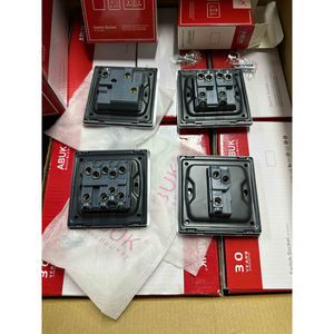 MVAVA UK 1/2/3/4 Gang 13A 15A pianoforte luce chiave a pulsante Touch prese di alimentazione elettrica interruttori e prese a muro - Product Image 6
