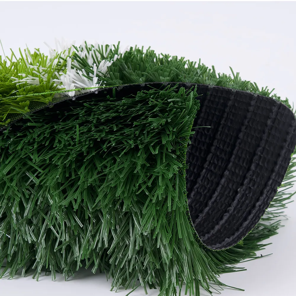 50mm cỏ nhân tạo tổng hợp Turf cho sân bóng đá