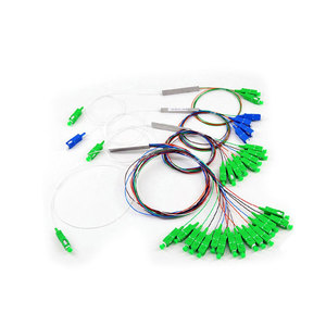 SC APC UPC 1x2 1x4 1x8 1x12 1x16 1x32 ตัวแยก PLC ไฟเบอร์แบบสมดุล - Product Image 1