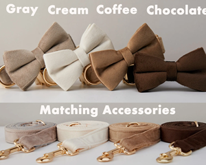 Usine Populaire Couleurs Personnalisées Logo Collier De Chien Boucle En Métal Velours Collier De Chien Personnalisé - Product Image 4