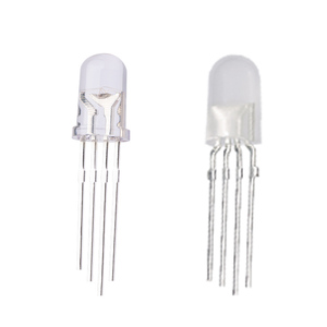 Hot Sale Dip Round Head Common Anode 3/4 Legs <strong>Led</strong> Diodes Diffused Milky Through Hole <strong>LED</strong> RGB 3mm <strong>Led</strong> Diode 5mm RGB <strong>LED</strong> Diode - Product Image 1