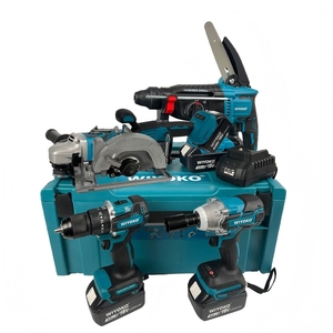 Büyük indirim 6 in 1 8 in 1 9 in 1 için mevcut satış MKT Combo güç araçları 4 kitleri aracı Set 20v Volt akülü matkaplar pil DIY - Product Image 2
