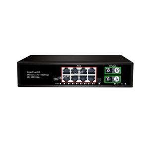 Interruptor de rede <span class=keywords><strong>ethernet</strong></span>, 8 portas completas <span class=keywords><strong>gigabit</strong></span> <span class=keywords><strong>poe</strong></span> + <span class=keywords><strong>ethernet</strong></span> com 2 portas uplink de até 30w por porta <span class=keywords><strong>poe</strong></span> 120w fibra medica <span class=keywords><strong>poe</strong></span> <span class=keywords><strong>switch</strong></span>
