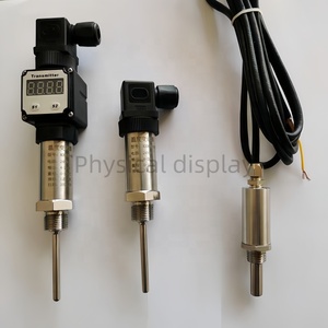 Transmisor de temperatura de alta precisión Enchufe 4-20mA Pantalla digital Sensor de temperatura Pt100 integrado - Product Image 6