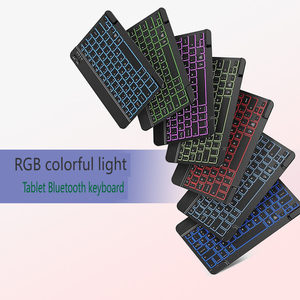 Personalizable 10 pulgadas Rgb retroiluminación 78 teclas con tabletas Kit BT Mouse Combo y Mini teclado inalámbrico para Ipad - Product Image 4
