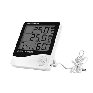 OEM thc1 Trong Nhà Kỹ thuật số Nhiệt kế & ẩm kế với ngoài trời cảm biến nhiệt độ probe-10C ~ + 70C phạm vi 10%-99% RH - Product Image 1