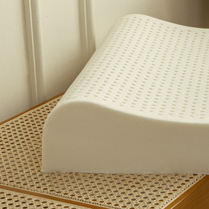 天然ラテックス枕カバー付き高粒子マッサージラテックス枕コア - Product Image 3