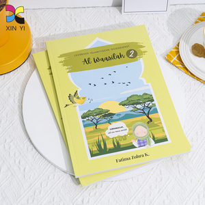 หนังสือปกอ่อนที่สมบูรณ์แบบสำหรับกิจกรรมทางการศึกษาหนังสือการเรียนรู้ของเด็กหนังสือเรียน