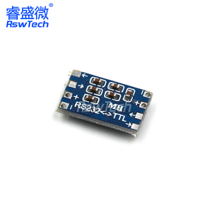 Mini MAX3232 RS232 zu TTL Serial Port Level Converter Bürsten modul anschluss MAX232 Flash ing Board - Product Image 6