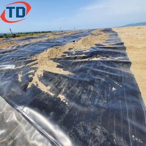 Balık gölet Liner baraj Liner Geomemrbana depolama için astar gölet gömlekleri 45 Mil 40 Mil 1.2mm 1.5mm 2mm geomembran HDPE fiyat - Product Image 5