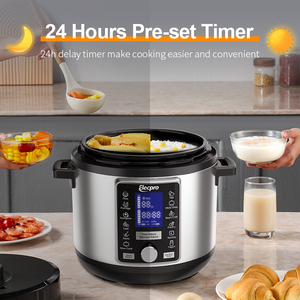 12 in 1 Multifunctional Digital Multifunctional Pot 80kpa Fast Heating Non Fully Automatic Release Electric Pressure Cooker 6L - Product Image 5