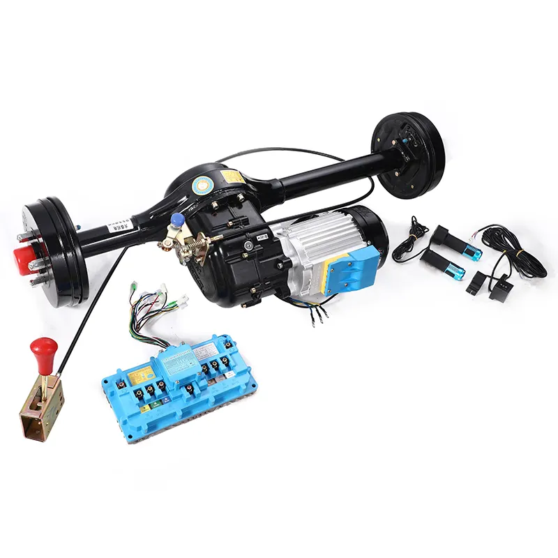 Kit di conversione motore Brushless a due velocità 60v 72v 3000w per triciclo da carico elettrico, carrello da golf, tour bus, ev