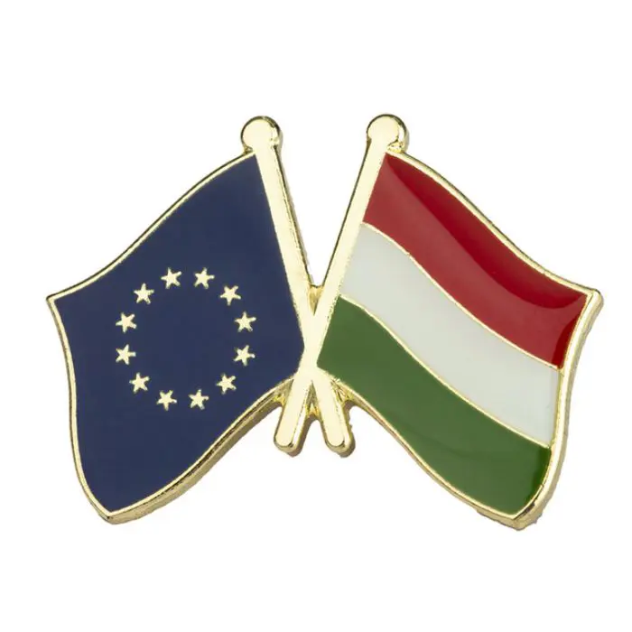 Insignia de la bandera de la amistad de la Cruz europea, broche de colecciones de viaje internacional, pin de la bandera de Israel