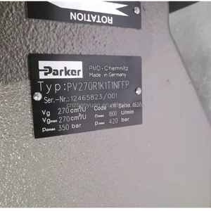 <strong>Parker</strong> <strong>Hydraulic</strong> <strong>Pump</strong> Parts Replacement PV092 PV140 PV270 PV180 Series PV180R1K1TNMMC Axial Variable <strong>Hydraulic</strong> <strong>Piston</strong> <strong>Pumps</strong>