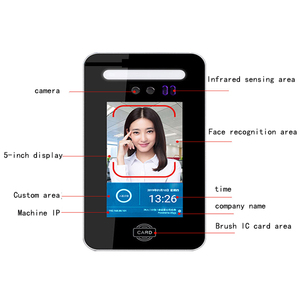 Anxia, nuevo modelo, reconocimiento Facial biométrico, tiempo de asistencia, cámara de reconocimiento Facial, sistema de Control de acceso