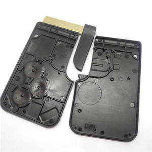 3 Button Smart Card for R-enault Clio <strong>Logan</strong> Megane 2 3 Koleos Scenic Card Case Black Car <strong>Key</strong> Fob Shell With Small <strong>Key</strong> - Product Image 3