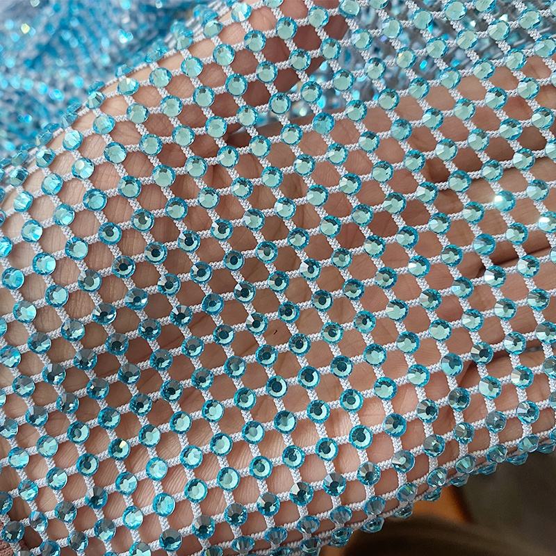 สีน้ำ SS16ที่มีตาข่ายสีฟ้าอ่อน