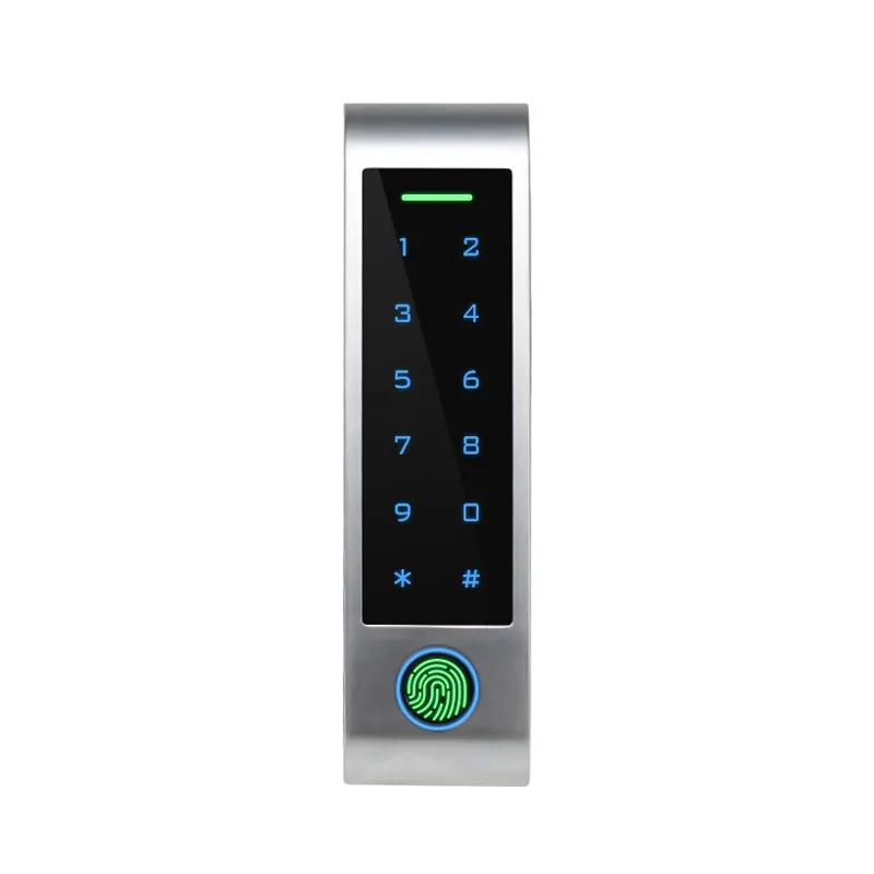 Vians Smart keyboard Tuya Ble Electric Lock Digital Fingerprint Access Control 125KHz 13.56MHz lettore di schede a doppia frequenza