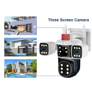 Cámara Rscamtom de 4 lentes con zoom 10X para seguridad de almacén Detección de movimiento Color Visión nocturna Cámara wifi - Product Image 4