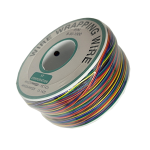 OKYN221025-6 1 rulo 250M renkli 30 AWG sarma tel tamam hattı kalay kaplama tek çekirdekli PCB lehim kablosu Jumper tel - Product Image 2