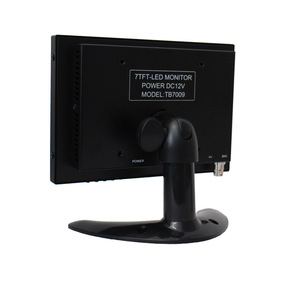Mini monitor portátil para coche, de 7 pulgadas carcasa de metal, tft, lcd, cctv, vga, bnc - Product Image 3