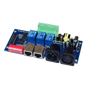DMX512 Relais 5A * 3Ch Controller AC 110V 220V LED Decoder DMX Controller Elektrische Platine Elektronische Module