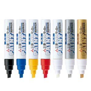 Px-30 Paint <strong>Marker</strong> <strong>Chisel</strong> Tip Bold Silver UNI Paint <strong>Marker</strong> PX-30 Made in Japan - Product Image 2