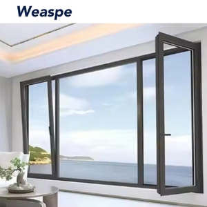 WSP 86A Tilt Turn Windows mit integriertem Bildschirm Slim Frame Design Thermal Break Aluminium fenster Wasserdicht/Anti-Moskito/Sicher - Product Image 4