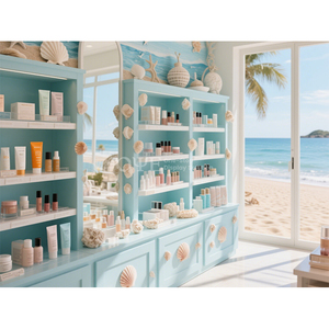 Bán lẻ mỹ phẩm hiển thị đứng Giá cửa hàng Nước hoa hiển thị hiển thị tủ kệ cho cửa hàng làm đẹp - Product Image 4