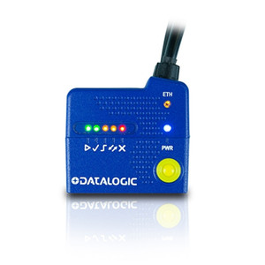Datalogic Lectores de código de barras industriales Matriz fija 120/210 010 WVGA SER + ETH STD Escáner de código de barras