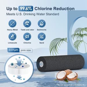 Replacement <strong>Filter</strong> Elements Set Activated Carbon PB-2 Black <strong>Filters</strong> &amp; FL-2 Fluoride Water <strong>Filter</strong> System - Product Image 2