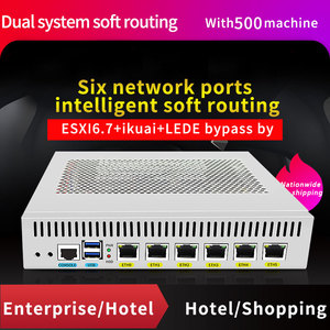 3865U 6 LAN Virtual Private <strong>Network</strong> Pfsense Sophos XG Firewall Firewall Router Server Industrial <strong>Computer</strong> - Product Image 3