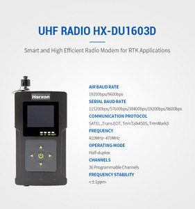 Harxon HX-DU1603D SE Radio-Daten modem mit OLED-Display-Fernbedienung Langstrecken-Kommunikation Rover-Radio-Modem - Product Image 4