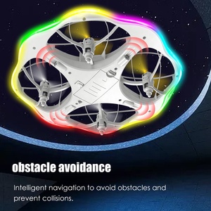 2024 H157 yerçekimi algılama uçak dublör rulo UFO engel kaçınma uzaktan kumanda uçak LED flaş Mini UFO oyuncak - Product Image 3
