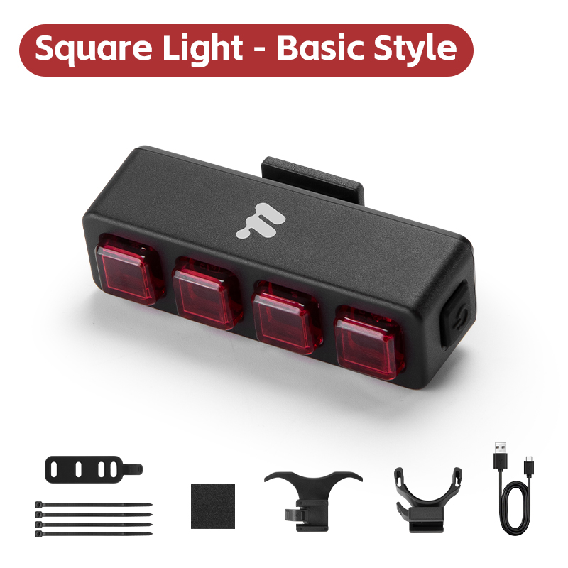 Style carré léger et basique