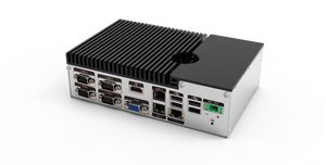 Mini Box PC Computadora compacta resistente IPC J1900 Computadora industrial Integrada Mini PC sin ventilador 6 * COM + 3 * LAN - Product Image 2