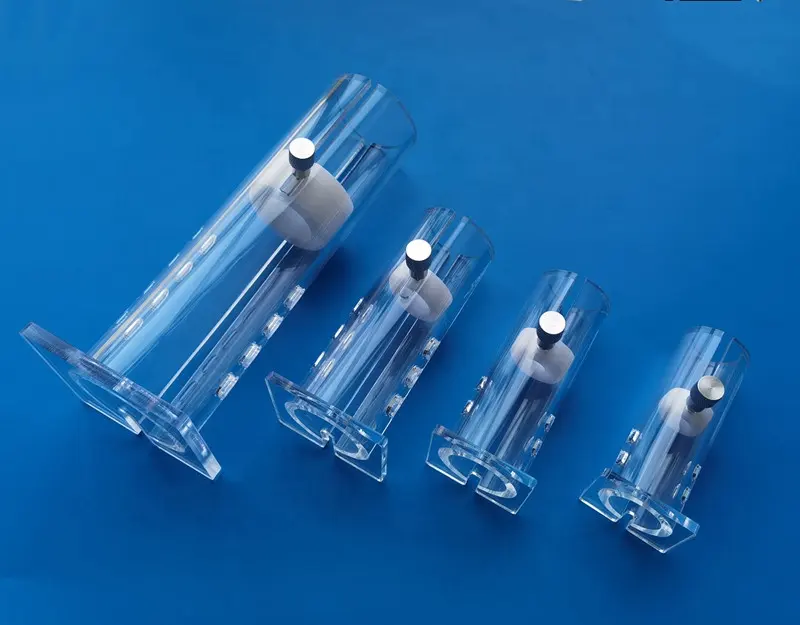 Tubo de cilindro de plástico para roedores, dispositivo de sujeción para ratones y ratas, soporte de retenedor para experimento de inyección