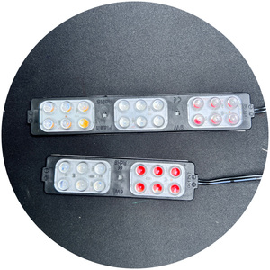 <strong>Led</strong> Module 12v High Brightness 650-720LM <strong>Led</strong> Red+blue Flash 155x26mm Car Side Light 12v 24v Burst Flashing <strong>Led</strong> Module Light - Product Image 3