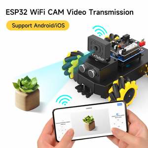 Рободуино V2 AI Vision автомобильный набор с Wi-Fi камерой ESP32 совместим с Arduino для U N O для науки и техники игрушки - Product Image 6
